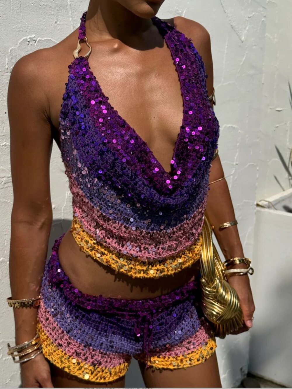Chalay Takian Sequin Set